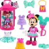 Just Play Coffret figurine articulée 15 cm Minnie Sweet Party^ Mini-Univers