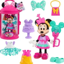 Just Play Coffret figurine articulée 15 cm Minnie Sweet Party^ Mini-Univers