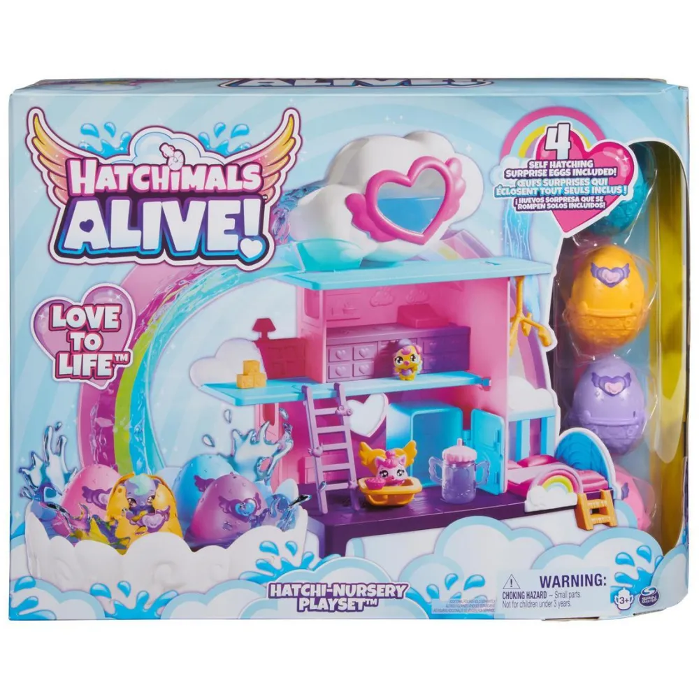 Spin Master Coffret Hatchimals alive - Nursery^ Mini-Univers