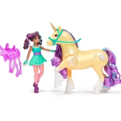 Spin Master Coffret l'école des licornes - Ava et Leaf plante magic^ Poupées Mannequins