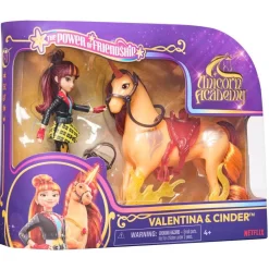 Spin Master Coffret l'école des licornes Cinder et Valentina - Unicorn Academy^ Poupées Mannequins