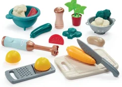 Ecoiffier Coffret légumes et accessoires - Vert Azur^ Dinette Et Accessoires