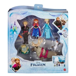 Mattel Coffret livre d'histoires et figurines La Reine des Neiges^ Mini-Univers