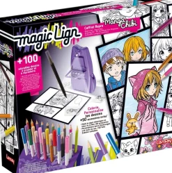 Lansay Coffret Manga Chibi De Magic Lign^ Machines À Dessiner