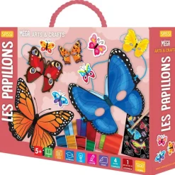 Sassi Coffret Mega Arts et crafts les papillons^ Autres Activités Créatives