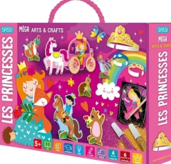 Sassi Coffret mega box arts crafts Les princesses^ Autres Activités Créatives