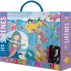 Sassi Coffret Méga Arts et crafts - Les Sirènes^ Autres Activités Créatives