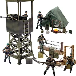 TEAM City Coffret Militaire - Figurines Et Tour Avec Accessoires^ La Ville, La Police Et Les Secours