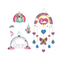 Janod Coffret multiactivités 6 décorations arc-en-ciel^ Perles, Bijoux Et Perles À Repasser