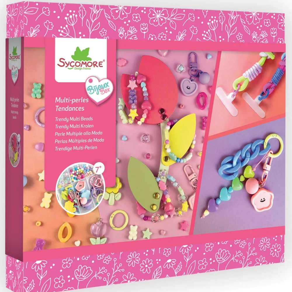 Au Sycomore Coffret Multi-Perles tendances - Bijoux Box^ Perles, Bijoux Et Perles À Repasser