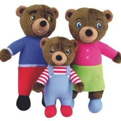 Jemini Coffret peluche famille Petit Ours Brun^ Peluches Animaux