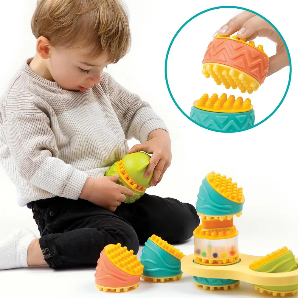 Ludi Coffret Picotons^ Jouets À Encastrer Et À Empiler