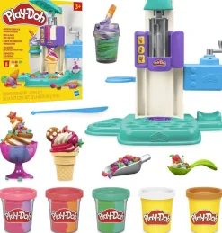 Play-Doh Coffret Mes Glaces arc-en-ciel^ Modelage Et Moulage