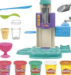 Play-Doh Coffret Mes Glaces arc-en-ciel^ Modelage Et Moulage