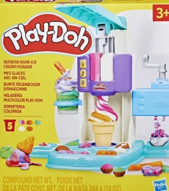 Play-Doh Coffret Mes Glaces arc-en-ciel^ Modelage Et Moulage