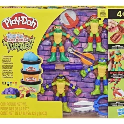 Play-Doh Coffret Tortues Ninja Créations Cowabunga^ Modelage Et Moulage