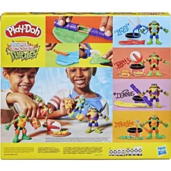 Play-Doh Coffret Tortues Ninja Créations Cowabunga^ Modelage Et Moulage
