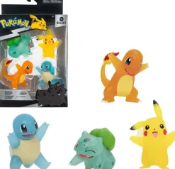 Bandai Coffret Pokemon - 4 Figurines 7 Cm^ Les Héros Et Personnages