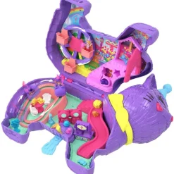 Mattel Coffret Polly Pocket - Fête du chaton^ Mini-Univers