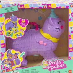 Mattel Coffret Polly Pocket - Fête du chaton^ Mini-Univers