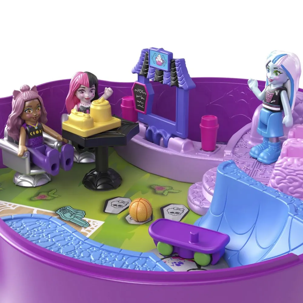 Mattel Coffret Polly Pocket Monster High^ Mini-Univers