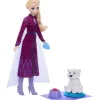 Mattel Coffret poupée Elsa La Reine des Neiges et ourson^ Poupées Mannequins