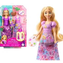 Mattel Coffret Poupée Raiponce pique nique et art^ Poupées Mannequins