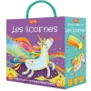 Sassi Coffret Qbox puzzle 40 pièces et Livre : Les licornes^Enfant Puzzles Bébés Et Enfants
