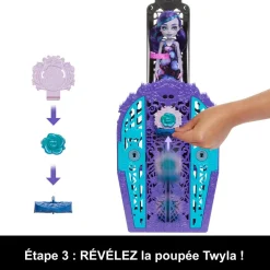 Mattel Coffret secret Twyla - Monster High Saison 5^ Poupées Mannequins