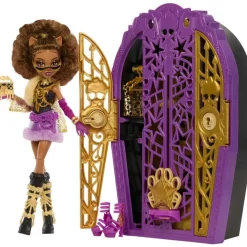 Mattel Coffret secrets Monster High Clawdeen Saison 6 Hautlywood mysteries^ Poupées Mannequins