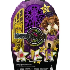 Mattel Coffret secrets Monster High Clawdeen Saison 6 Hautlywood mysteries^ Poupées Mannequins
