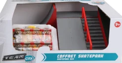 TEAM City Coffret Skatepark et mini skate^ Le Sport, Les Loisirs Et Les Vacances