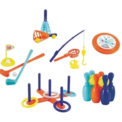 Ecoiffier Coffret Sport 6 en 1^ Sports Et Ballons