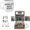 Mattel Coffret the office - Polly pocket collector^ Mini-Univers