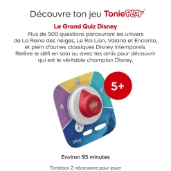 tonies Coffret Tonieplay - Le grand quizz Disney^ Ordinateurs Et Tablettes Éducatives