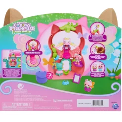 Spin Master Coffret transformaton poupée féérique - Gabby et la Maison Magique Fairylandia^ Mini-Univers