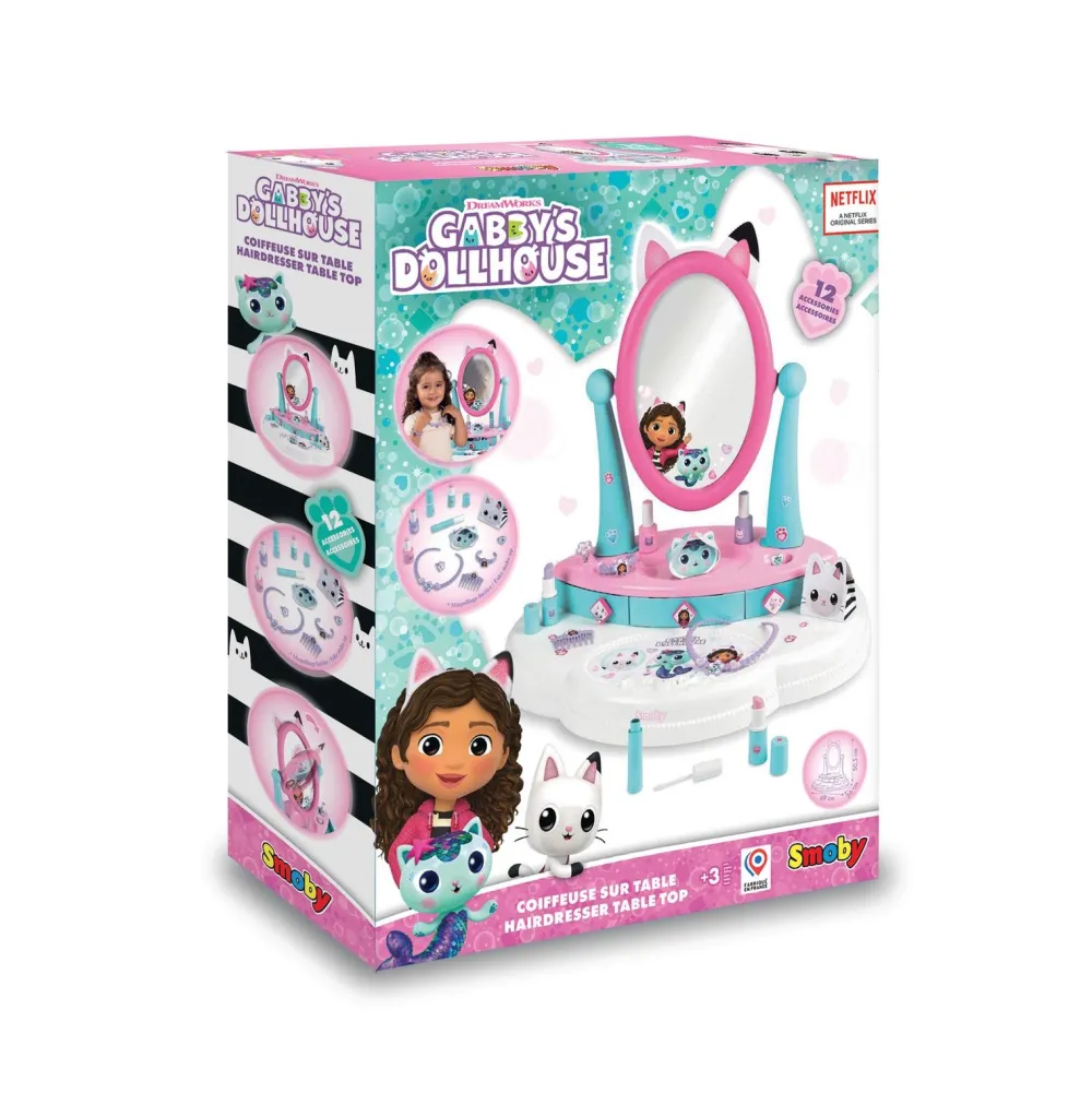 Smoby Coiffeuse sur table - Gabby et la maison magique^ Maquillage Et Beauté