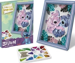 Lansay Collection De Séquins - Stitch Angel^ Sables, Paillettes Et Mosaïques