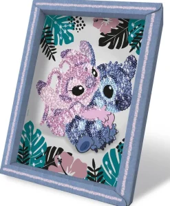 Lansay Collection De Séquins - Stitch Angel^ Sables, Paillettes Et Mosaïques
