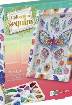 Lansay Collection Sequins Papillon -^ Sables, Paillettes Et Mosaïques