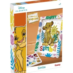 Lansay Collection sequins Simba - Le Roi Lion^ Sables, Paillettes Et Mosaïques