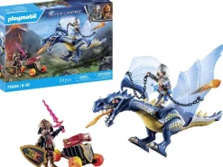 Playmobil Combattants avec dragons et canon Novelmore 71644^ Les Pirates, Chevaliers, Cowboys Et Indiens