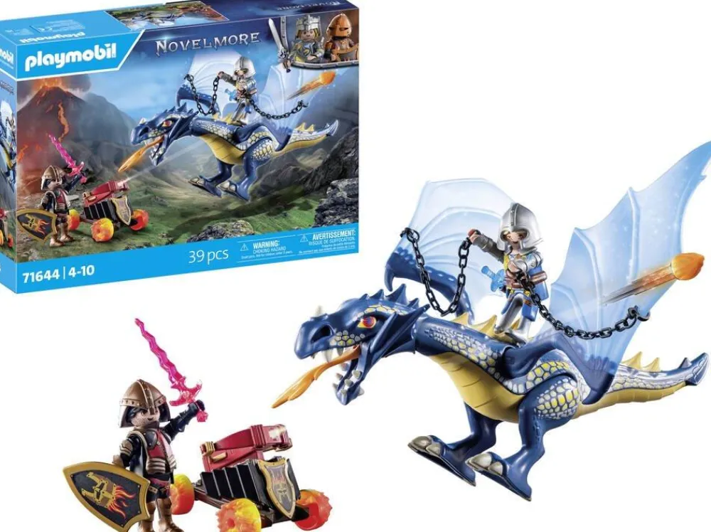Playmobil Combattants avec dragons et canon Novelmore 71644^ Les Pirates, Chevaliers, Cowboys Et Indiens