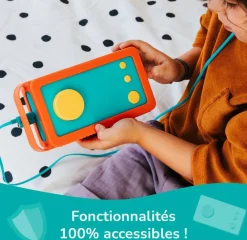 LUNII Coque de protection orange^ Ordinateurs Et Tablettes Éducatives