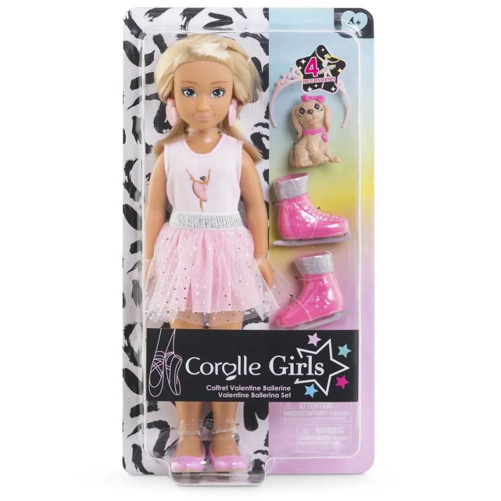 Corolle Girls - Coffret Valentine ballerine^ Poupées Mannequins