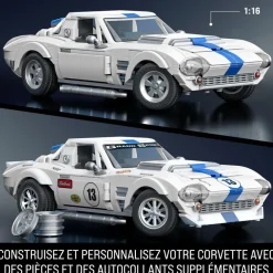 Mattel Brick Shop Corvette Hot Wheels à contruire -^ Sport Et Aventures