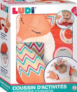 Ludi Coussin D'activités Avec Motif^ Hochets Et Jouets D'Activités