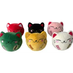 WTT Coussin Kawai - 6 mini Maneki Neko^ Gadgets Et Produits Fun