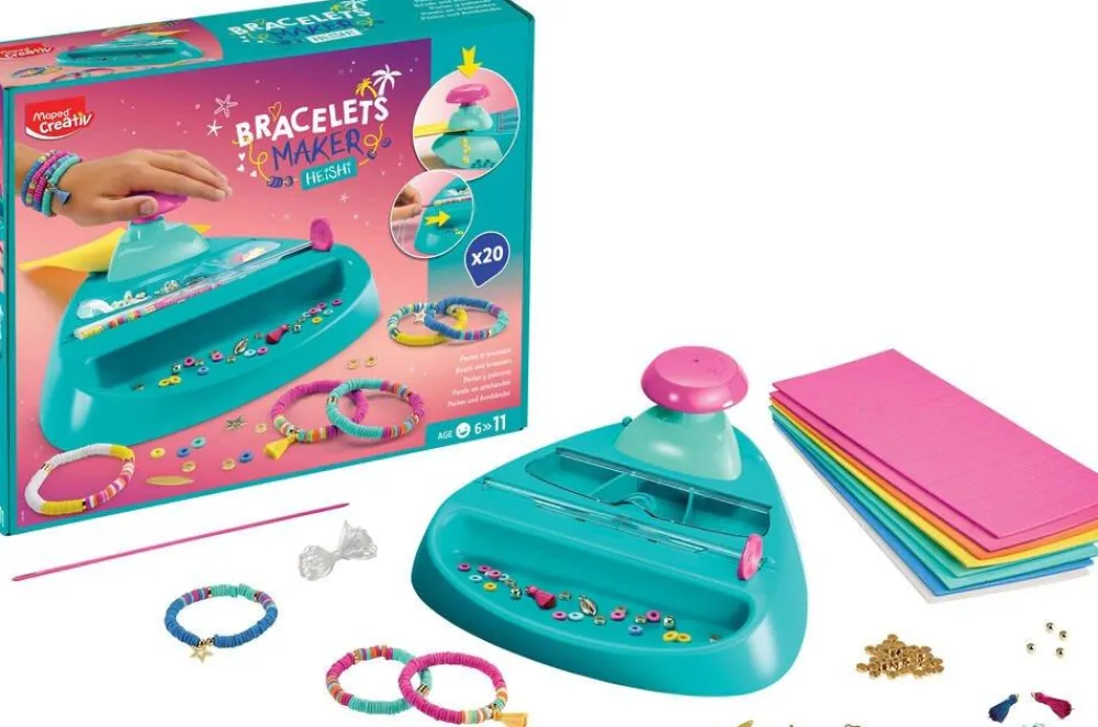 Créateur De Bracelets Heishi - Set Créatif^ Perles, Bijoux Et Perles À Repasser