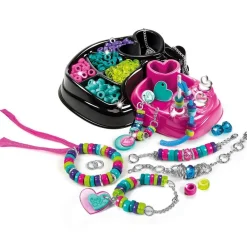 Clementoni Crazy Chic - Bracelets Multicolores De^ Perles, Bijoux Et Perles À Repasser